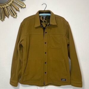 Eddie Bauer Chutes Pro fleece Brown and Camouflage Jacket